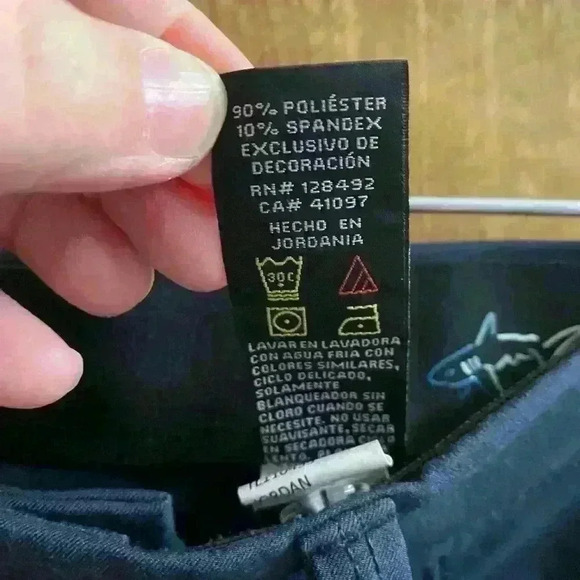 Greg Norman Men’s Straight Leg Navy Golf Slacks Size 40x32 Moisture Wicking - Picture 5 of 10